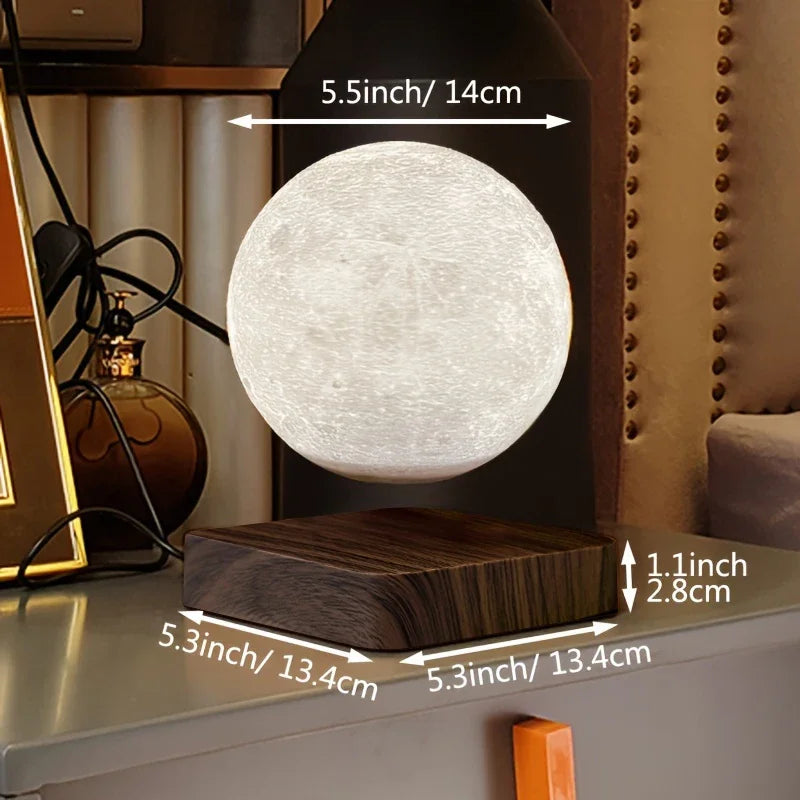 Magnetic Floating Moon Night Light